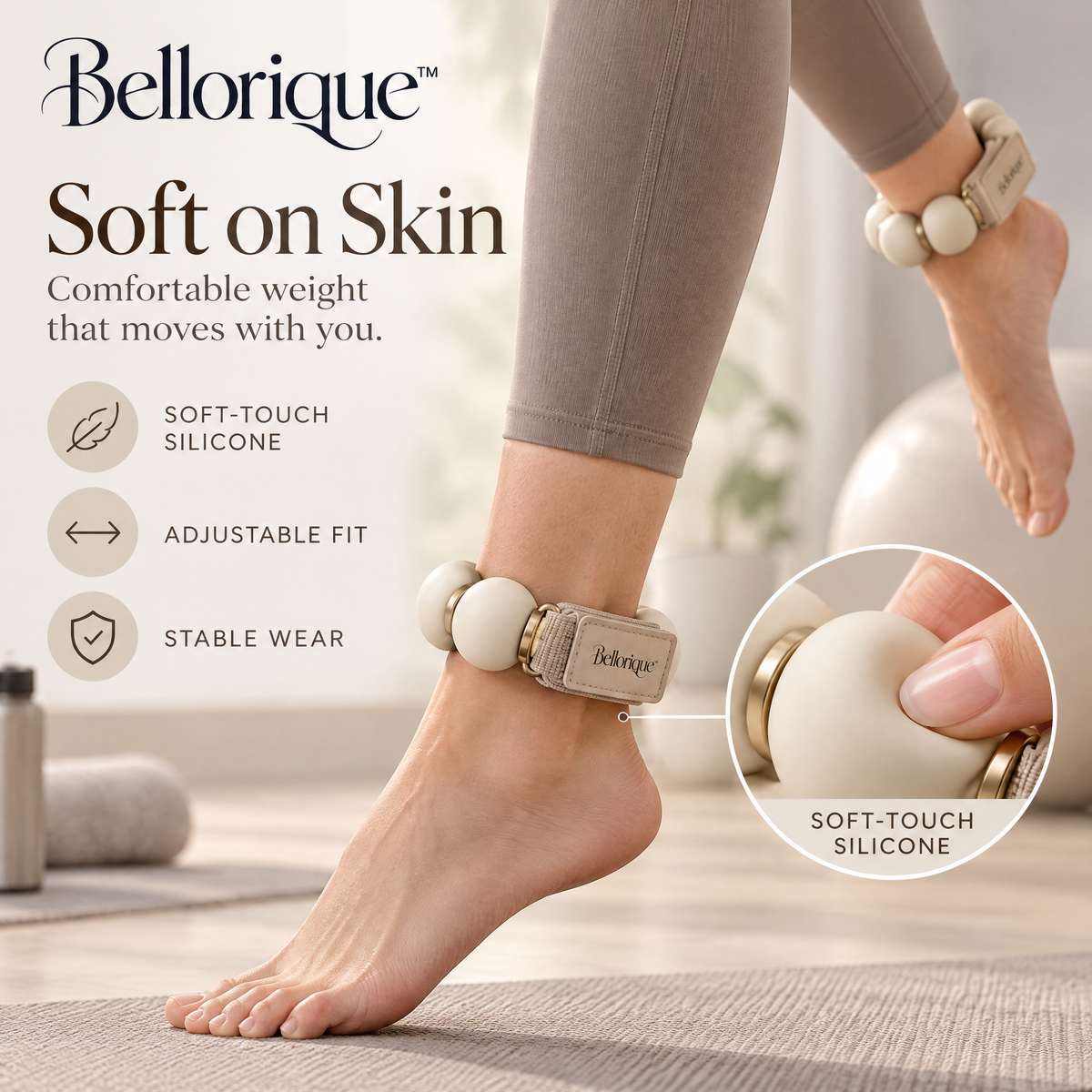 Bellorique™ Pearl Wrist & Ankle Weights