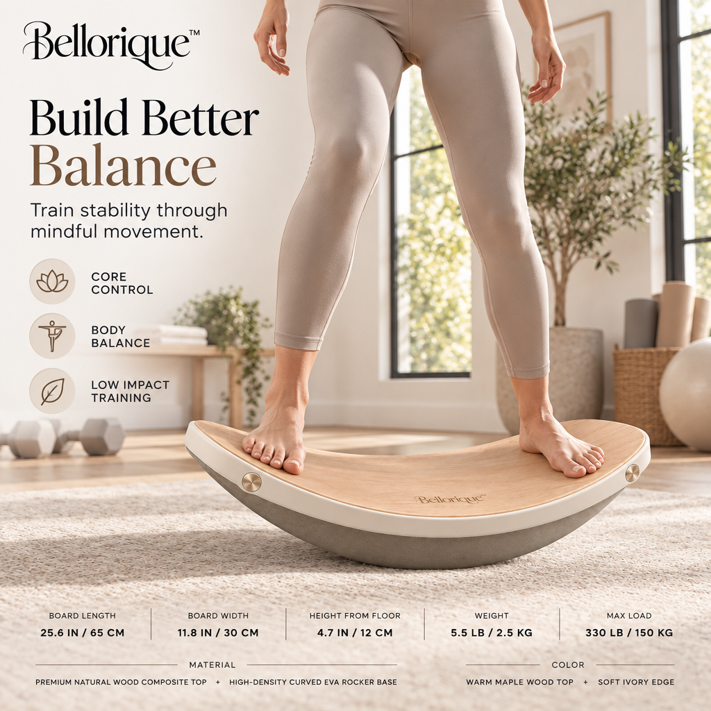 Bellorique™ Crescent Balance Board